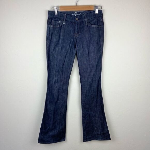 7 For All Mankind ‘A Pocket’ Island Jewel Bootcut Jeans - Picture 1 of 7